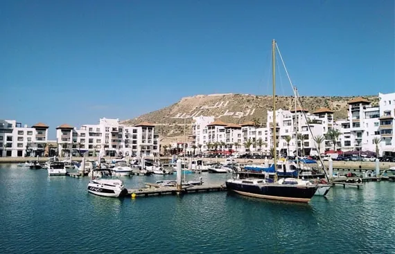 Marina et port d'Agadir